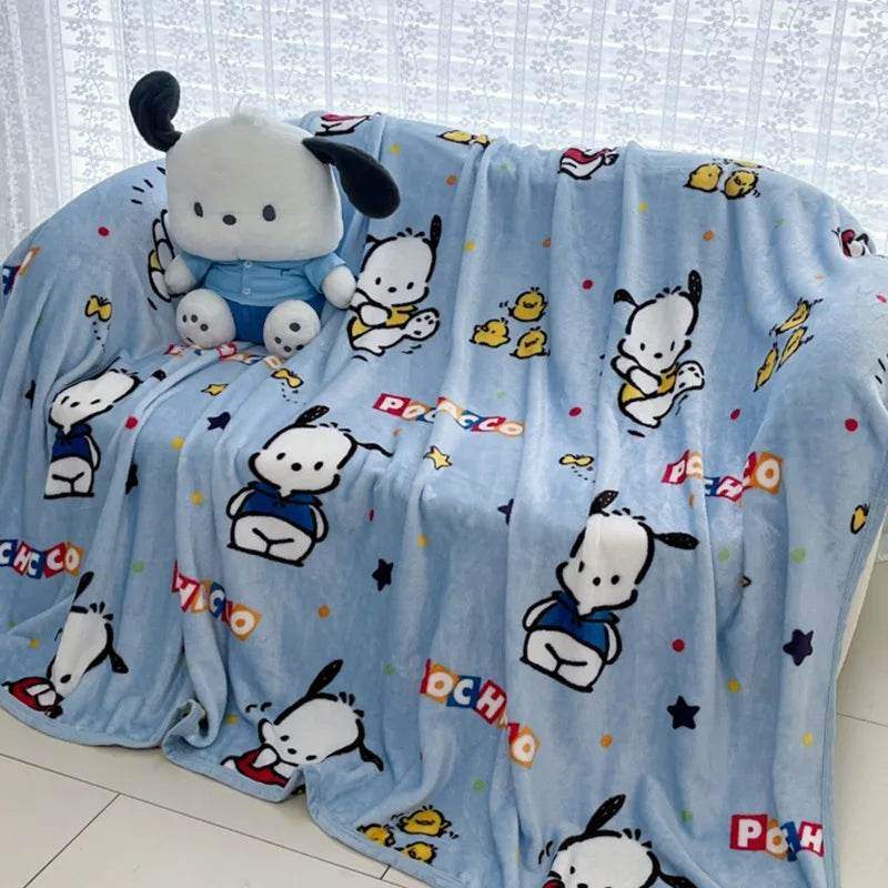 Hello Kitty Kawaii Nights Velvet Blanket - Snuggle Heaven