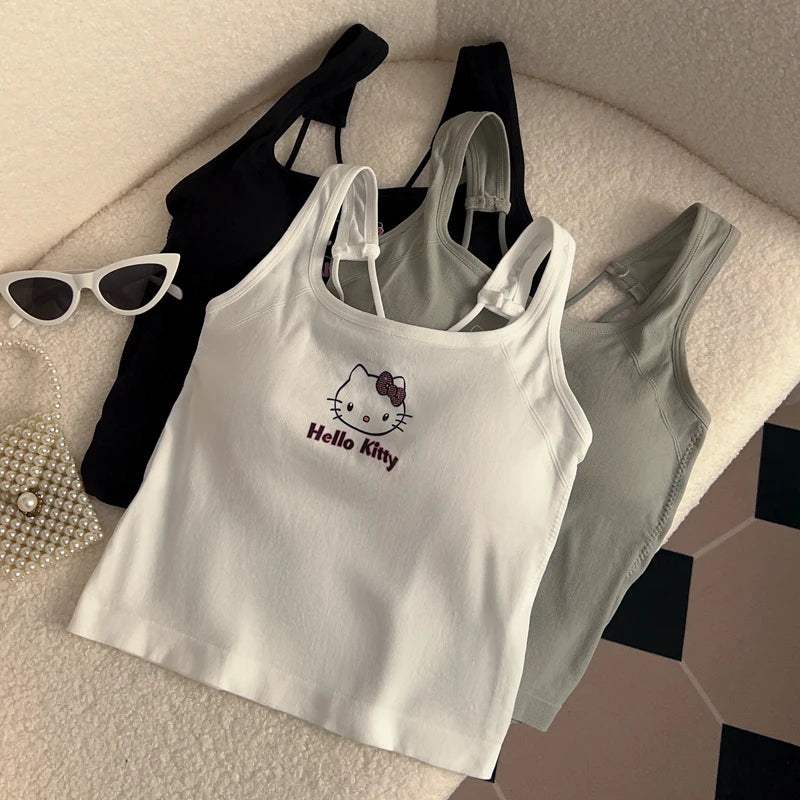 Hello Kitty Kawaii Crop Top - Snuggle Heaven
