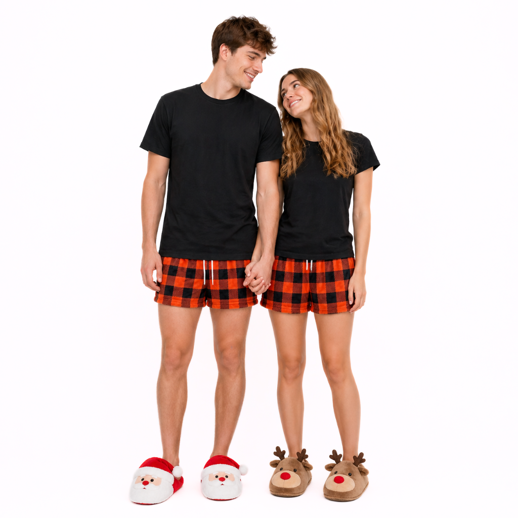 Classic Plaid Pajama Shorts