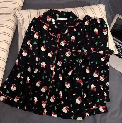 Hello Kitty Christmas Time Two-Piece Pajama - Snuggle Heaven