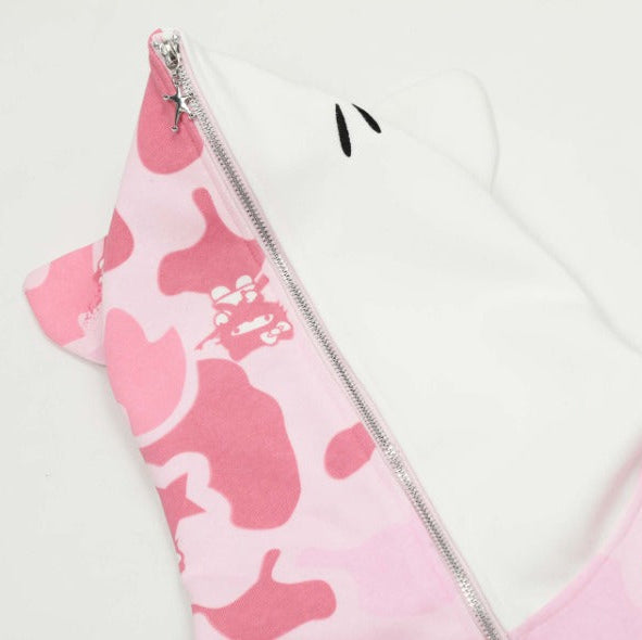 Hello Kitty Matching Zip-Up Hoodie