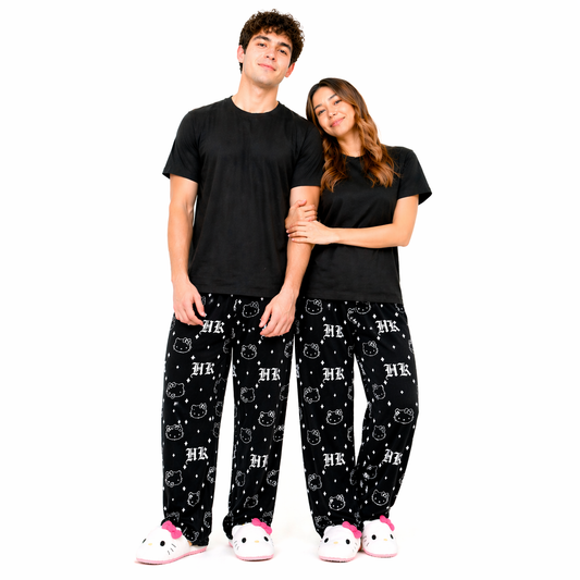 Hello Kitty Dark HK Monogram Pajama Pants